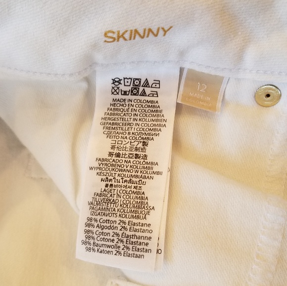 Michael Kors White Jeans Size 12 - Picture 7 of 7